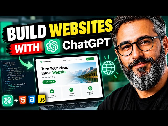 How to Build a Websites with  ChatGPT 2026