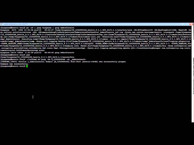 How to determine the port used by Informatica Administrator