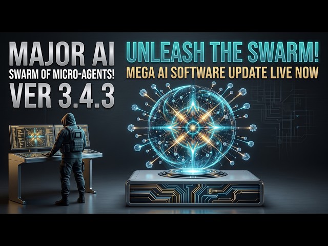 I Replaced My Massive AI With a "Micro-Agent Swarm" (And It's Insane) plus all new Genesis Eye!