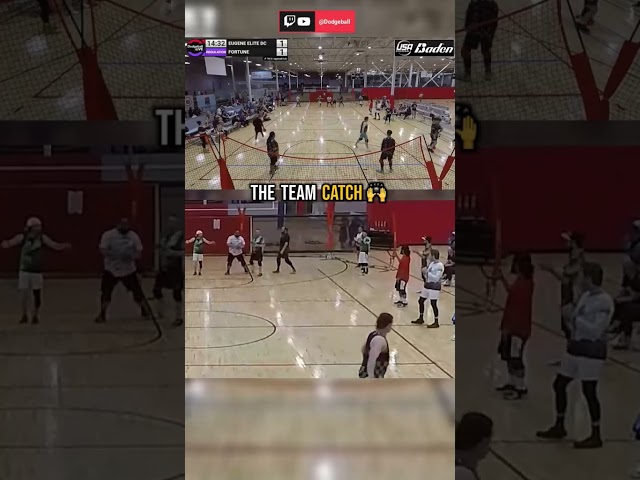 SOMETIMES YOUR BALLS JUST LAND WHERE YOU DON'T EXPECT #dodgeballclip #dodgeball #dodgeballhighlight