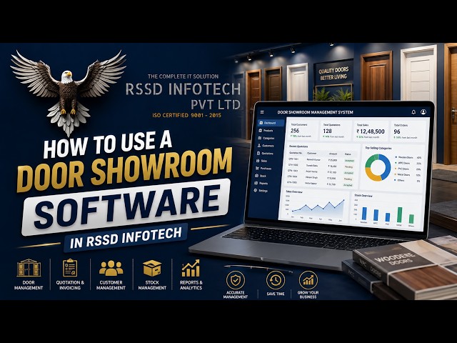 🚪 How to Use Door Showroom Software | Complete Door Business Management Guide | RSSD Infotech