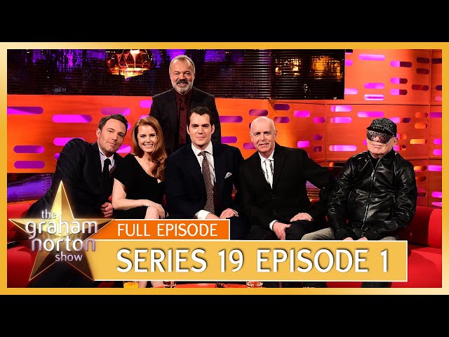 S19 E01 - The Graham Norton Show | Full Episode | Ben Affleck, Amy Adams, Henry Cavill