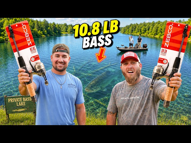 Zebco 33 at A Trophy Bass Lake: What Can Go Wrong?