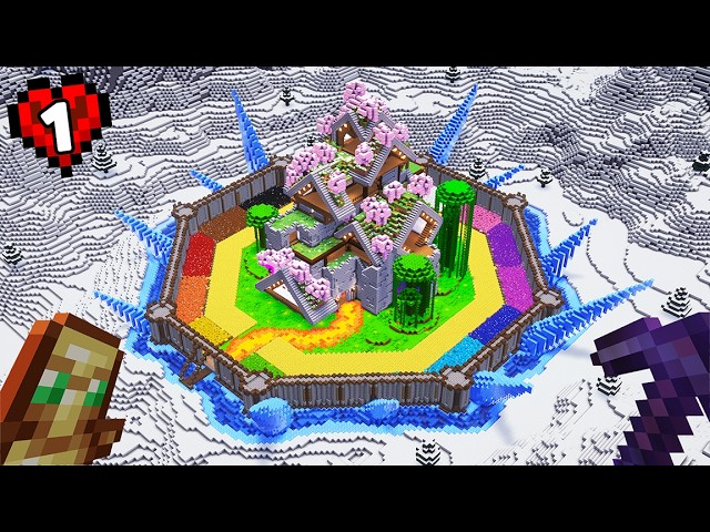 The LUCKIEST Start to Minecraft Hardcore…