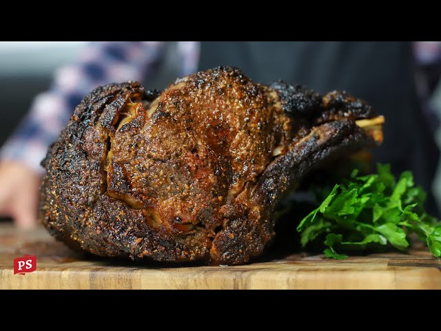 Dry-Aged Standing Rib Roast | PS Seasoning | Roasted Prime Rib with Hollandaise