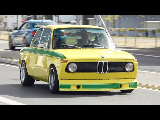 Classic Cars & Oldtimer at the Nürburgring- Ascona B400, 330GTO, BMW 1600GT, Pantera CTS, Dino 308.