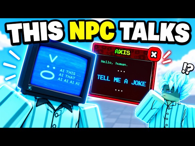 I built a REAL AI NPC in Roblox Studio 🤖