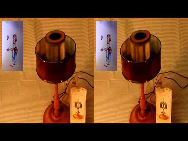 Praxinoscope and Lampascope of Emile Reynaud in 3D VR or 2D.