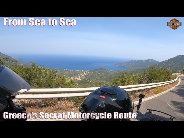 NO CARS. Greece’s Unknown Motorcycle Pass: Monemvasia to Poulithra Epic Ride