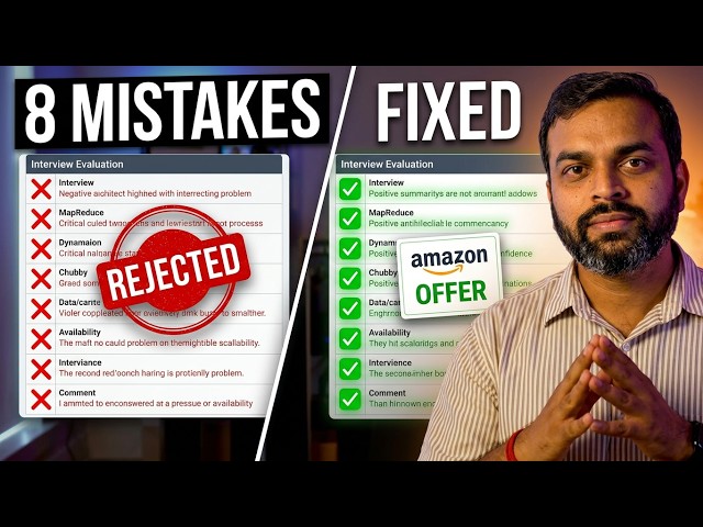 8 Amazon Behavioral Interview Mistakes (And How to Fix Them)
