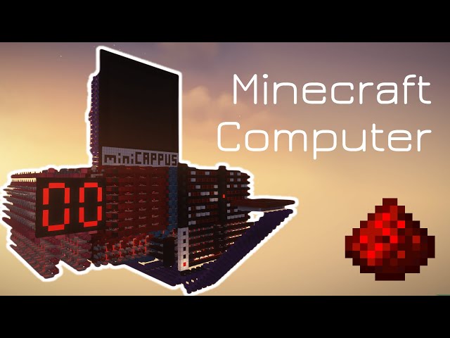 This Minecraft Redstone Computer will blow your mind!
