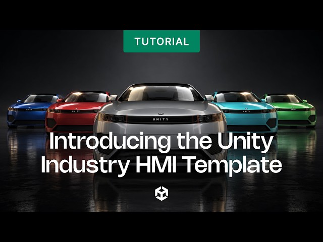 Introducing the Unity Industry HMI Template