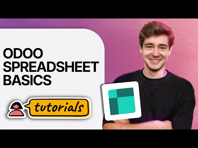 Odoo Spreadsheet basics | Odoo Spreadsheet & Odoo Dashboards