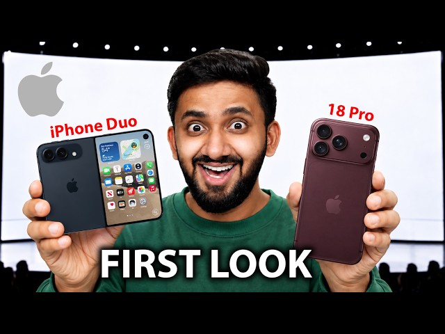 Apple iPhone Duo FIRST LOOK & iPhone 18 Pro😍 2 Hidden Secrets🤫