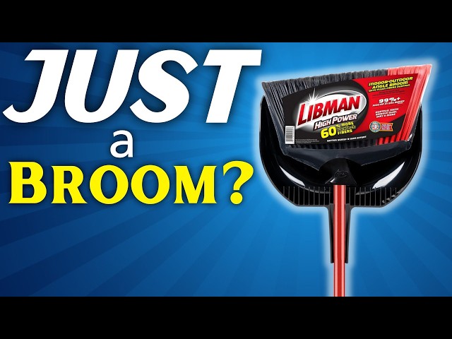 The LAST BROOM You'll Ever Need: Libman