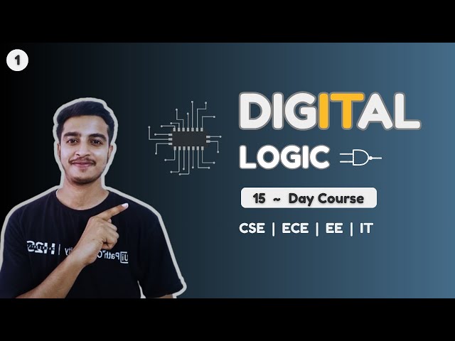 Digital Logic Syllabus & Introduction | Complete | Logic Gate | CS, IT & EE, ECE | GATE Crash Course