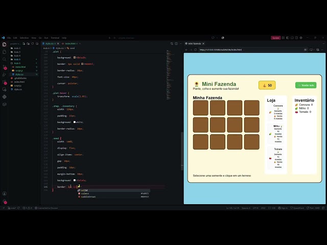 Projeto Integrador - Aula 7 | HTML + CSS + JavaScript