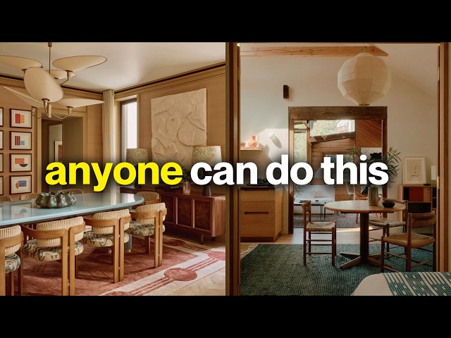 if you can only watch 1 interior design video, make it this