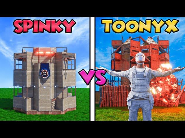 Pro Builder Spinky VS PvP GOD Toonyx - Rust