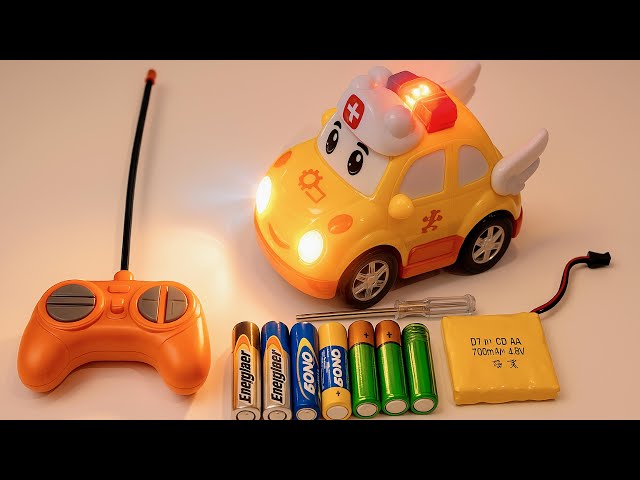 Unboxing RC Cute Police Car, Stunt Tricycle 3D Light & Bus Urban Traffic 1:16 | RC Toy Review