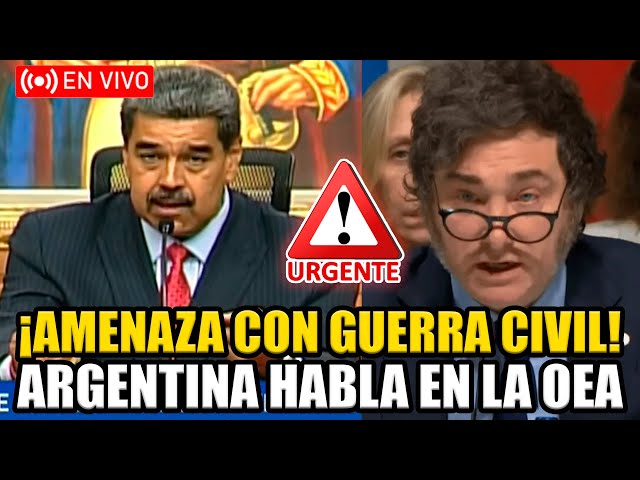 🔴VOTA LA OEA EN VIVO POR EL FRAUDE EN VENEZUELA | BREAK POINT
