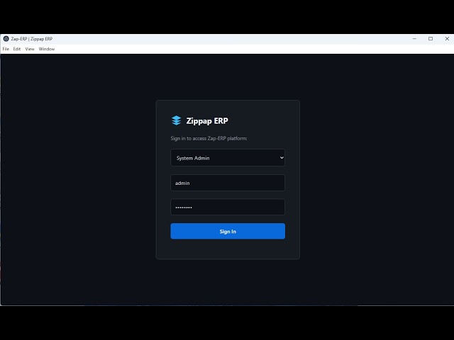🚀 I built a complete ERP Desktop Application using Electron.js and SQLite!