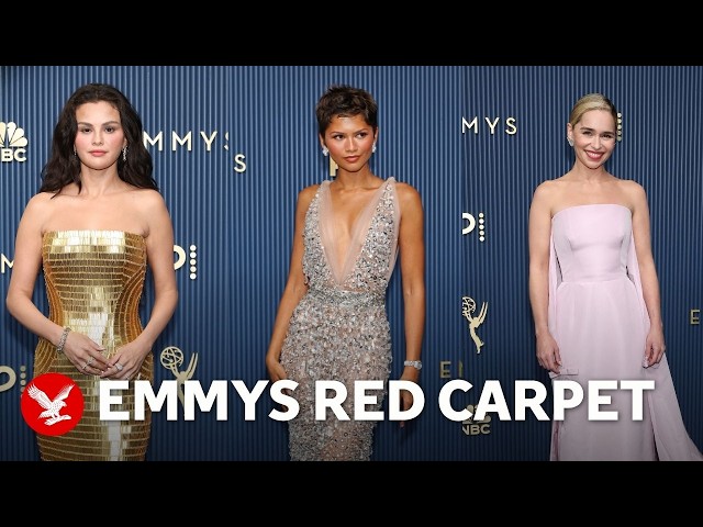 Standout looks from Emmys red carpet