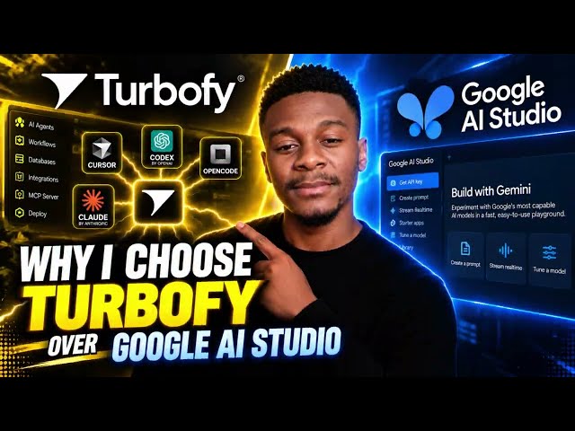 Turbofy vs Google AI Studio: Which Is Better for Building AI Apps?