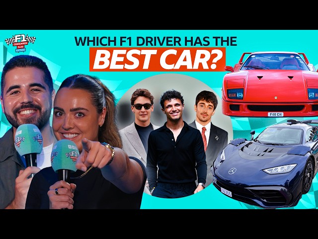 Russell, Alonso, Norris - Who has the best car OFF the F1 track? | F1 Chequered Flag Extra