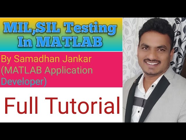 Simulink Tutorial - 16 : MIL and SIL Testing In MATLAB Simulink.