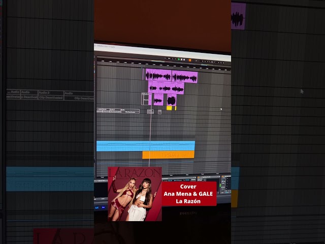 La Razón Cover (Ana Mena & GALE) #ableton #cover #anamena #gale