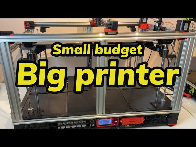 The RIFF 600/900 3D printer 4 - config and motion