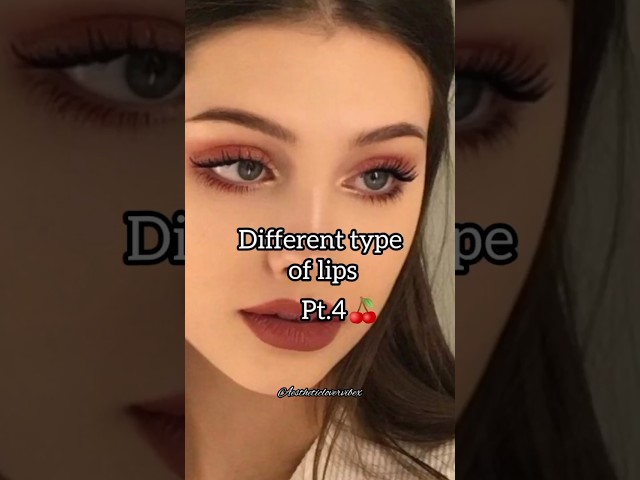Different types of lips!🍒 #fyp