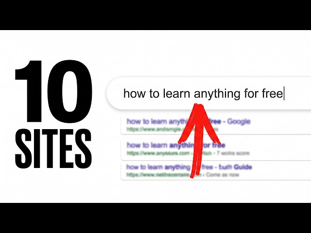 10 Websites That Can Teach You Almost Anything