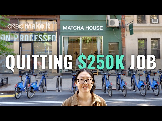 I Quit My $250K Tech Job — Now I Make $33K Selling Matcha