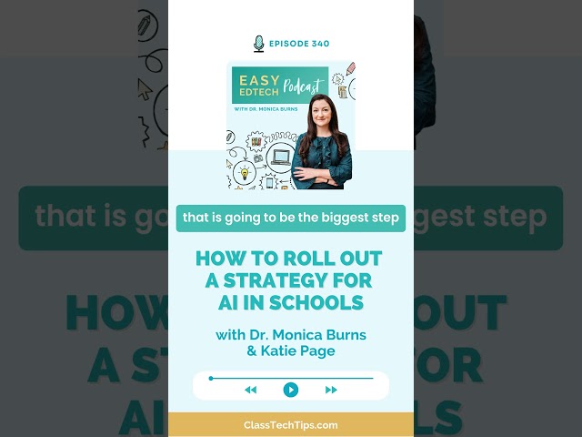 How to Roll Out an AI Strategy in Your School District