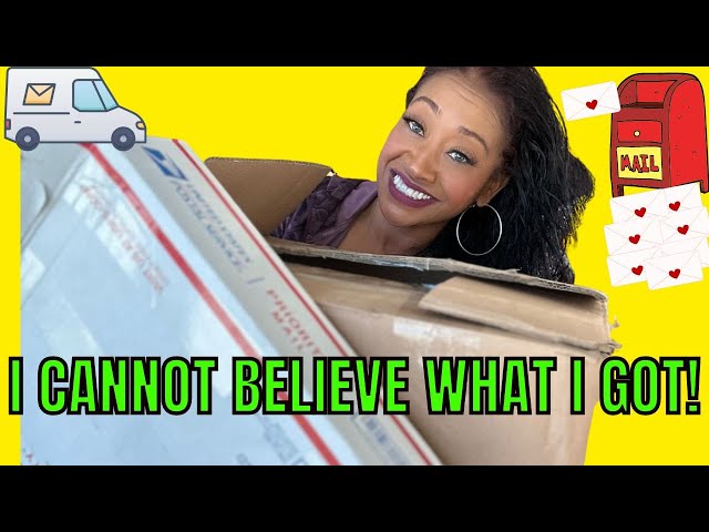 I CAN'T BELIEVE I GOT ALL THIS WOW! | HUMBLED AND AT A LOSS FOR WORDS | FRIEND MAIL UNBOXING