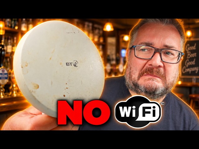 This Little WiFi Disc Took Down the Whole Bar