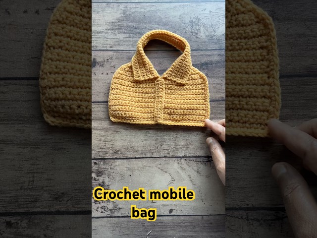 Crochet mobile bag #tukitakicrochet #crochet #crochetpatterns #crochetforbeginners #diy #knittig