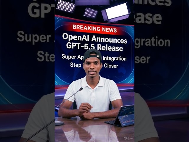 GPT-5.5 Is Here! The AI That Works For You 🤖 | Breaking News 2026 #agi #agiconference #autonomation