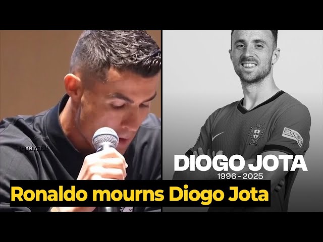 Cristiano Ronaldo has paid tribute to Diogo Jota after the tragic news of his passing today