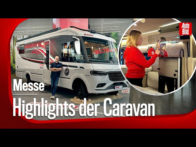 Caravan Salon Highlights: Roof Terrace, Cinema Camper & 4x4 Luxury!