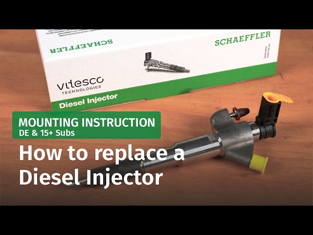 Replacement of piezo common rail (PCR) injectors
