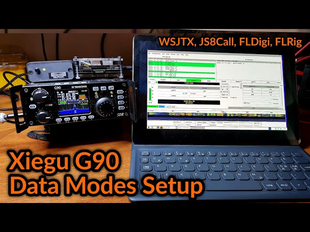 Xiegu G90 Digital Modes Setup