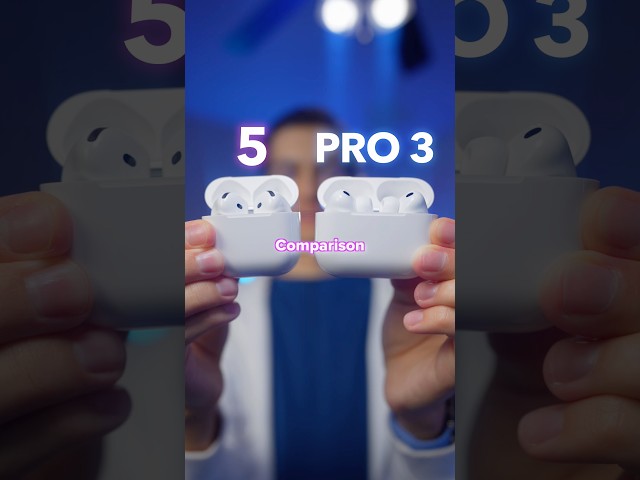 NEW AirPods 5 vs Pro 3🤔