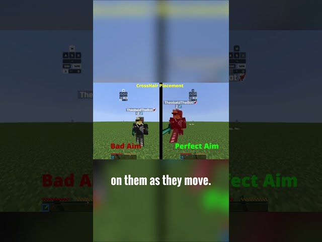 Your Aim Is Probably Holding You Back #pvp #tips #minecraft