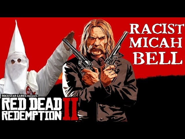 Red Dead Redemption 2 | All of Micah's Racist Actions Compilation