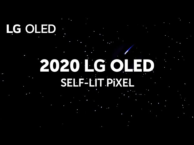 2020 LG OLED powered by SELF-LIT OLED