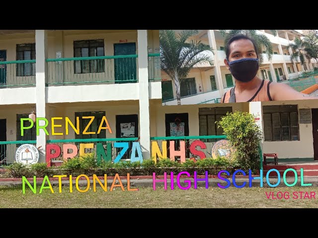 Ipapasyal ko kayo sa #prenza national high school #jemar vloger