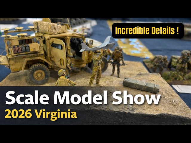 Incredible Detail Scale model show !
